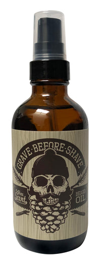 4oz. BIG BOTTLE OF GRAVE BEFORE SHAVE™ BEARD OIL