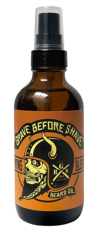 4oz. BIG BOTTLE OF GRAVE BEFORE SHAVE™ BEARD OIL