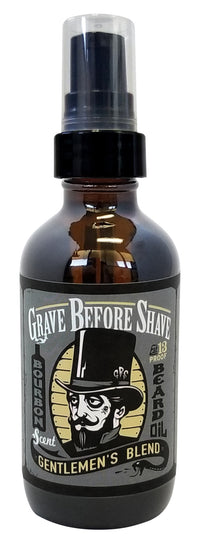 4oz. BIG BOTTLE OF GRAVE BEFORE SHAVE™  BEARD OIL