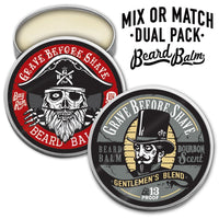 GRAVE BEFORE SHAVE™  BEARD BALM DUAL PACK