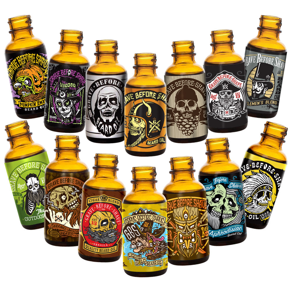 GBS Beard Oil 14 Pack – Grave Before Shave