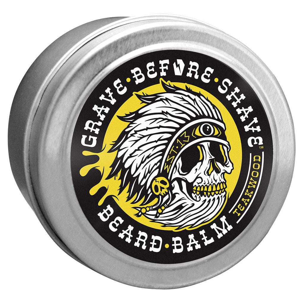 4 OZ. BIG TINS GRAVE BEFORE SHAVE BEARD™ BALM Grave Before Shave