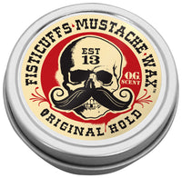 1 oz. Fisticuffs Mustache Wax Original hold 