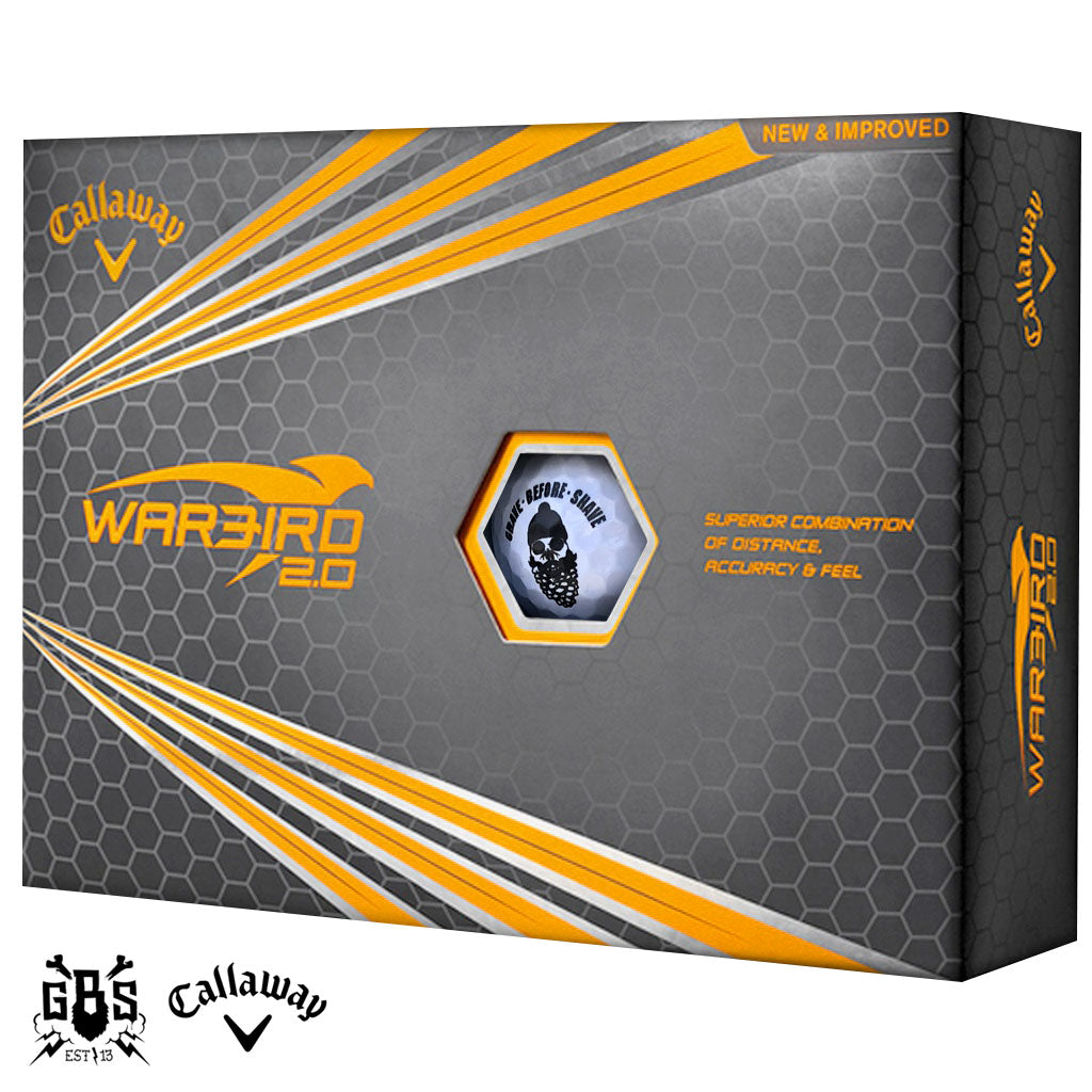 Grave Before Shave / Callaway WARBIRD 2.0 Golf Balls