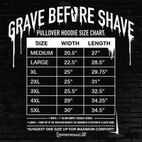GRAVE BEFORE SHAVE™  Viking Funeral Pullover Hoodie