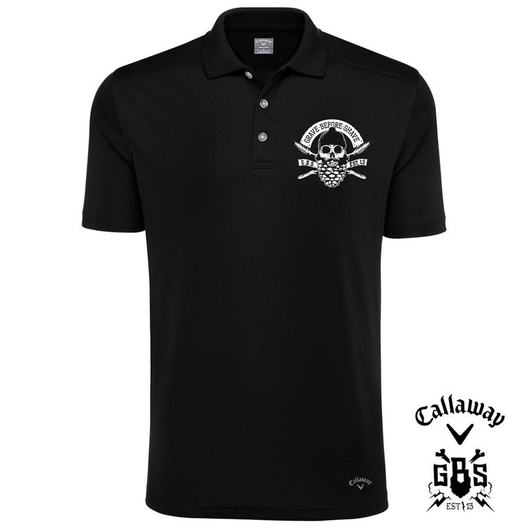 GBS Callaway Golf Polo Shirt Grave Before Shave