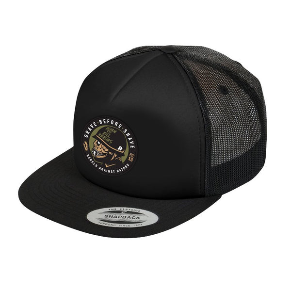 Fisticuffs™ Trucker Hat – Grave Before Shave